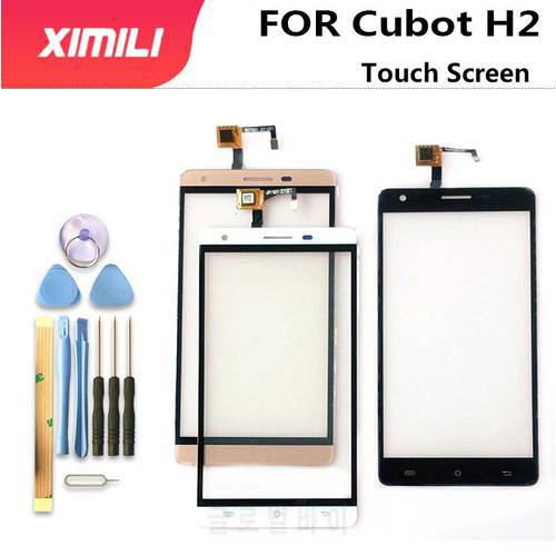 5.5&39&39 Mobile Touch Screen TouchScreen For Cubot H2 Touch Screen Digitizer Panel Front Glass Touch Panel Sensor + tools