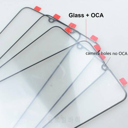 2 in 1 Front Outer Glass + OCA Film Replacement For Samsung Galaxy A40 A50 A70 A10 A20 A30 A51 A71 A10s A30s Touch Panel Cover