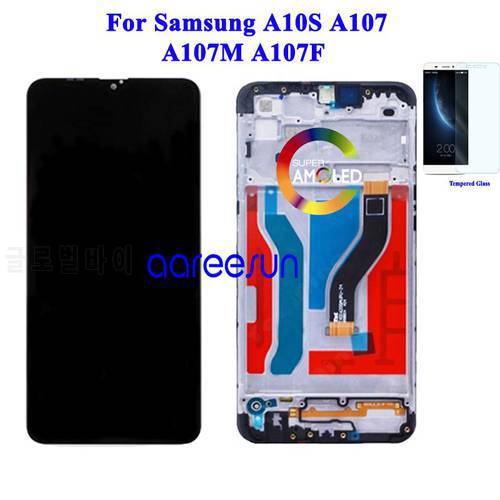 LCD Screen Original For Samsung A10S A107 LCD For Samsung A10S A107M A107F Display LCD Screen Touch Digitizer Assembly