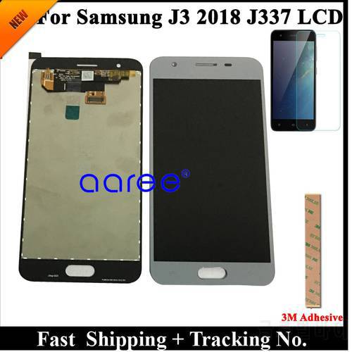 Tested Adjust LCD Display For Samsung J3 2018 LCD J337 LCD Screen For Samsung J3 2018 J337 LCD Screen Touch Digitizer Assembly
