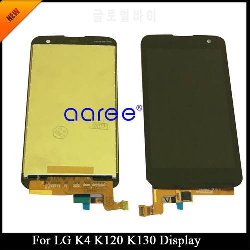 100% tested Grade AAA LCD Display For LG K4 K120 LCD For LG LG K130 display LCD Screen Touch Digitizer Assembly