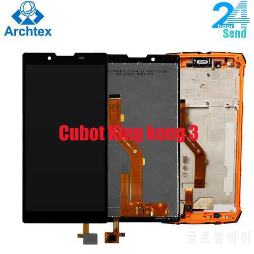 For Original Cubot King Kong 3 LCD Display+Touch Screen Digitizer Assembly Replacement +Tools +Frame 5.5 inch