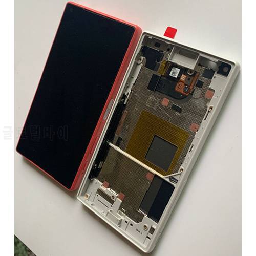 For Sony Xperia Z5 Compact mini E5803 E5823 LCD Display Touch Screen with frame plug Digitizer Assembly Repair Parts