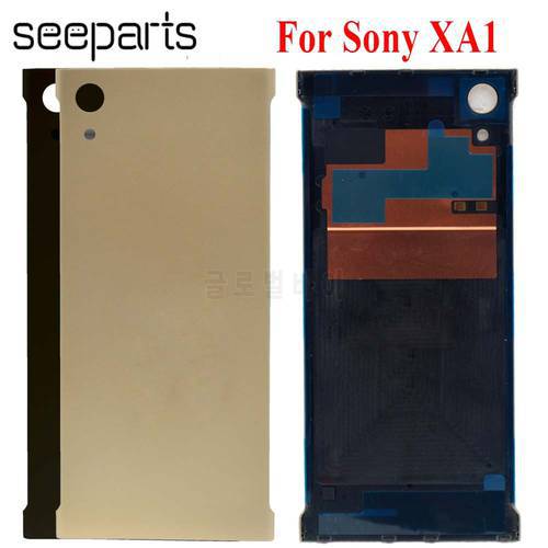 For Sony Xperia XA1 Back Battery Case Door Rear Housing Cover G3116 G3112 For 5.0