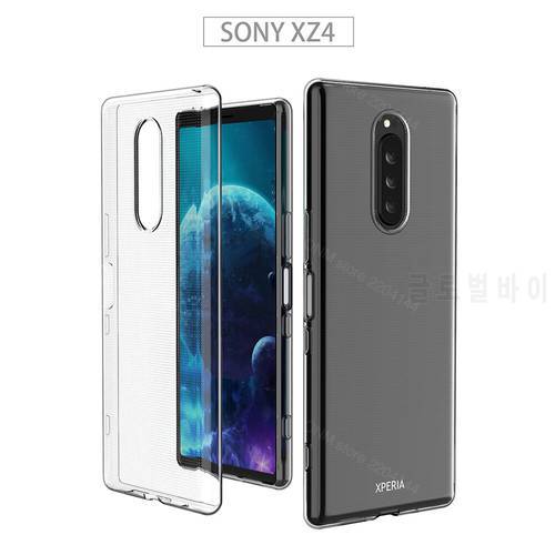 Case For Sony Xperia 1 TPU Silicon Clear Fitted Bumper Soft Case for Sony Xperia XZ4 Transparent Back Cover