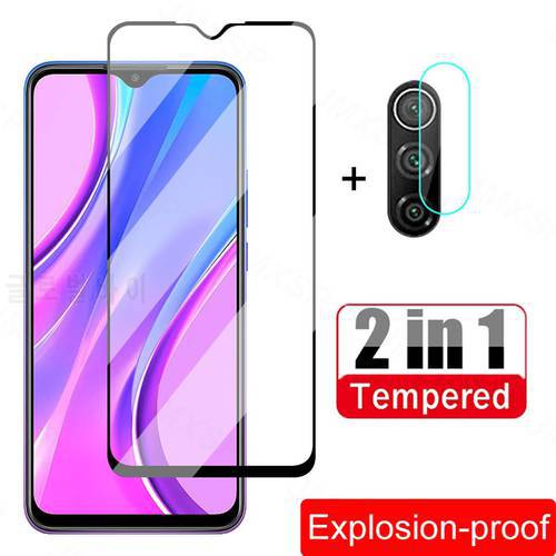 Protective Glass For Xiaomi Redmi 9 9A 9T 9C NFC Tempered Glass For Redmi Note 9 9S 9T Pro Max Screen protector Camera Lens Film