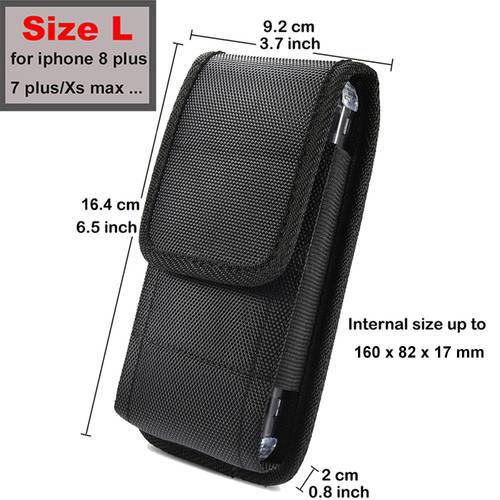 Case For Samsung Galaxy A01 A10E A10S A30 A31 A41 A51 M21 M30S M31 S11E Belt Clip Holster Nylon Waist Bag Vertical Cover Pouch