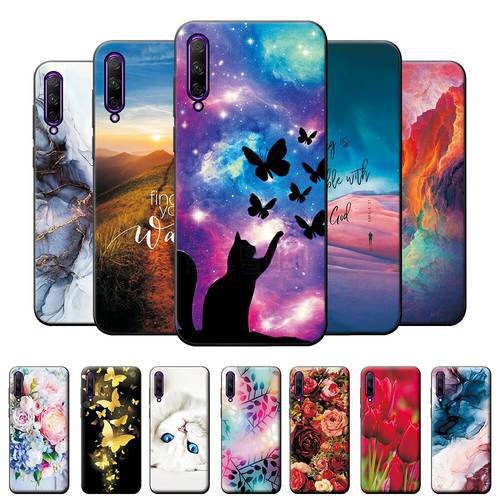 For Honor 9X Premium Case TPU Phone Case on 9X Premium Leaf Pattern Back Cover For Honor 9X Premium Silicone Fashion Phone Shell