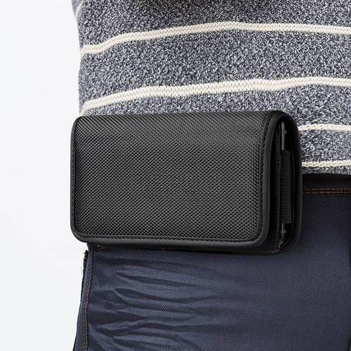 Universal Phone Pouch Case For UMiDIGI A7 A7S Cover Flip Holster Belt Oxford Cloth Waist Bag for UMIDIGI BISON