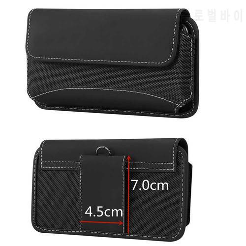 Pouch Holster Case Rugged nylon belt loop clip Fits For Samsung Galaxy S3 i9300 S4 S5 S6 S7 edge S8 S9 S10 lite plus cover case