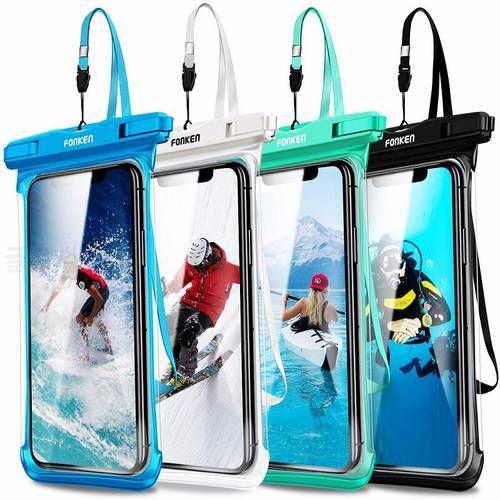 Universal Swimming Waterproof Pouch Dry Bag Phone Case for iPhone 12 Pro Max 11 Xs XR 8 7 Samsung S21 S20 A52 A72 Huawei Xiaomi