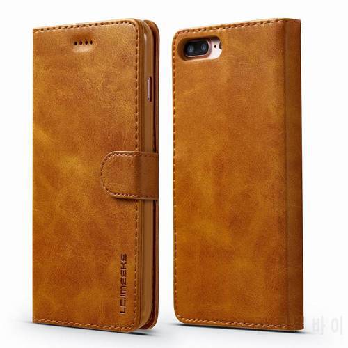 Leather Case For iPhone SE 2020 Case Flip Cover For Apple iPhone 5 S 5S Case Luxury Vintage Wallet Magnetic Phone Bags Cases