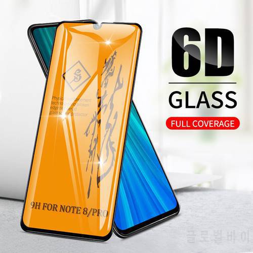 6D Tempered Glass for Xiaomi Mi Redmi Note 11s 10 9 9s 9A 9C 9T 8 8A Pro Mi 9T 10T Poco F2 M4 X3 NFC Pro Screen Protector