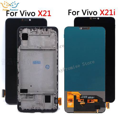 TFT For Vivo X21 LCD Display Touch Screen Digitizer For Vivo X21 UD LCD X21A X21i X21UD Screen Replacement