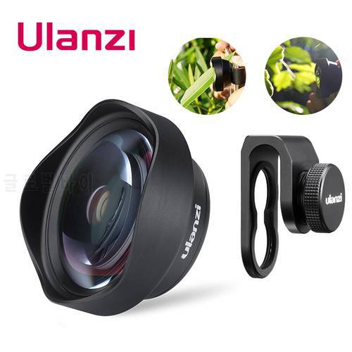 Ulanzi 75mm Universal Smartphone HD Macro Lens for iPhone 12 Pro Max/11/XS Max/XS Max for Xiaomi Huawei All Android Phone Lens