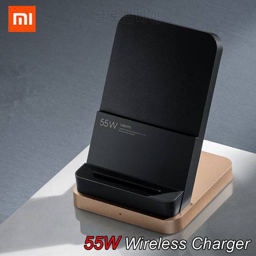Xiaomi 30W Wireless Charger Max Vertical air-cooled wireless charging Support Fast Charger For Xiaomi 10 For Iphone