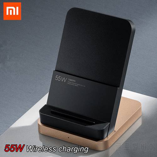 Xiaomi 30W Wireless Charger Max Vertical air-cooled wireless charging Support Fast Charger For Xiaomi 10 For Iphone