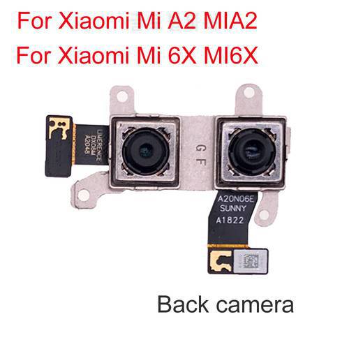 Original LTPro Tested Working Big Main Rear Back Camera Module For Xiaomi Mi A2 MIA2 / Mi 6X MI6X Phone Flex Cable Spare Parts
