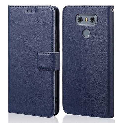 Silicone Flip Case for LG G6 G 6 H870 H873 H870DS Luxury Wallet PU Leather Magnetic Phone Bags Cases for LG G6 with Card Holder