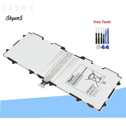 iSkyamS 1x 6800mAh T4500E / T4500C Replacement Battery For Samsung Galaxy Tab Tablet 3 10.1 P5200 P5210 P5220 P5213 +Tool