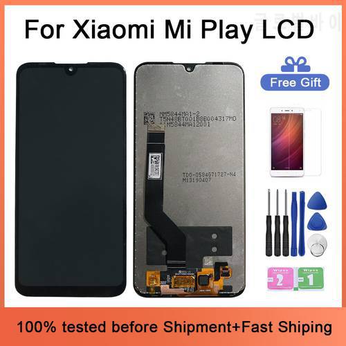 Original 5.84&39&39 Display Digitizer For Xiaomi Mi Play LCD Display Touch Screen Assembly Xiaomi Play LCD Screen Replacement Parts