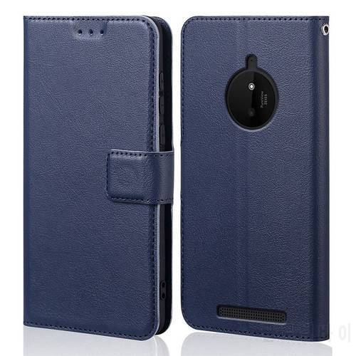Silicone Flip Case for Nokia Lumia 830 Luxury Wallet PU Leather Magnetic Phone Bags Cases for Nokia Lumia 830 with Card Holder