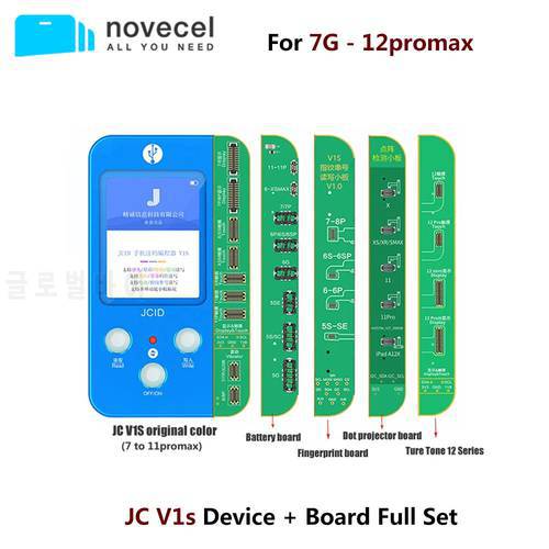 JC V1SE LCD Screen True Tone Programmer for iPhone 7 to 13pro max Battery Fingerprint Battery Dot Matrix Read Write Repair Tools