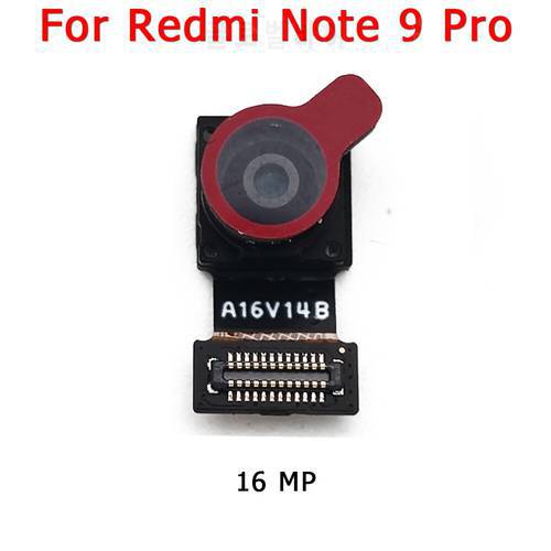 Original Front Camera For Xiaomi Redmi Note 9 Pro Frontal Facing Small Selfie Camera Module Replacement Spare Parts