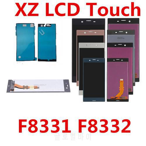 5.2 inch LCD For SONY Xperia XZ Display F8331 F8332 Touch Screen Digitizer Replacement Parts For SONY Xperia XZ Display