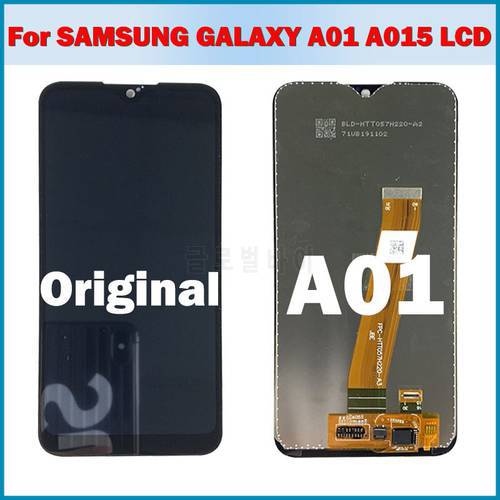 Tested Original For Samsung Galaxy A01 A015 SM-A015F SM-A015G LCD Display Touch Screen Replacement Digitizer For Samsung A01 LCD