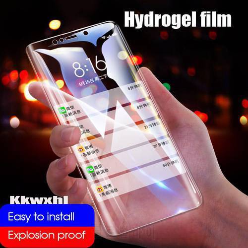 For TCL 10 Plus 10Pro Pro 10Plus T782H T799B T799H Hydrogel Film Protective Screen Protector Phone Cover (NOT Tempered Glass )