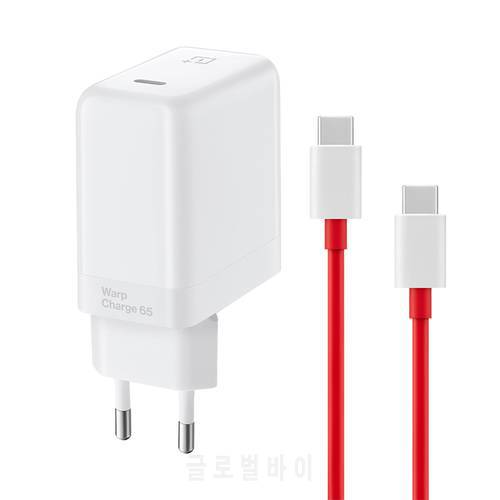 Original Oneplus Warp Charge 65 Power Adapter Data Cable EU US IN Fast Charging Cable For OnePlus OP 8T 9 9Pro 9R PDO PPS 45W