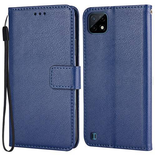 Wallet Leather Case for On OPPO Realme C20A C 20A Flip Case C20A Capa Phone Bag for Realme C20 A Cover Card Slot Funda