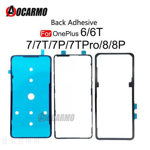 Back Door Battery Cover Adhesive Sticker Glue Tape For OnePlus 6 6T 7 7T 7Pro 9 9r 9RT 8 Pro 1+8 Nord 8T Replacement Part