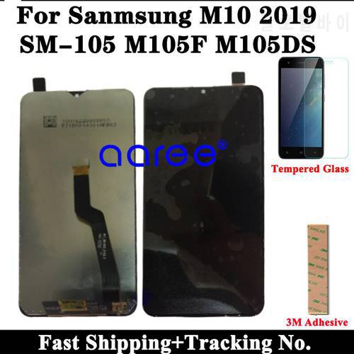 Tested Original LCD For Samsung M10 LCD M105 LCD Screen For Samsung M10 M105F Display LCD Screen Touch Digitizer Assembly