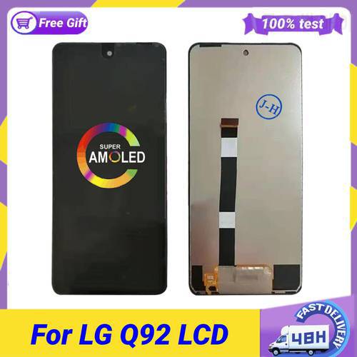 Original Super AMOLED For LG Q92 5G LM-Q920 Q920N LCD Display Touch Screen Digitizer Assembly Replacement For LG Q92 6.67