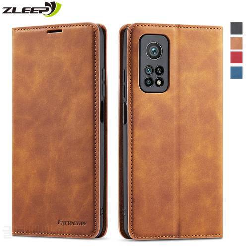 Leather Magnetic Case For Xiaomi Poco F4 X3 GT M3 M4 F3 11T Lite Redmi 10C 9A 9C Note 11 S 10 9 S 8 7 Pro Max Flip Wallet Cover