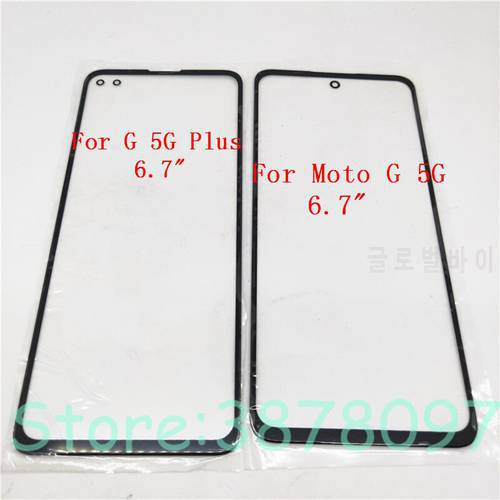 New Touch Screen Panel Replacement For Motorola MOTO G 5G Plus G5G XT2075 Front Outer Glass Lens Cover