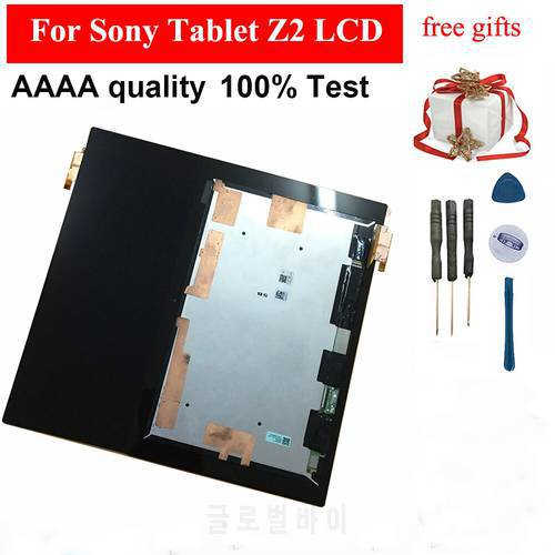 For Sony Tablet Z2 LCD Display Xperia SGP511 SGP512 SGP521 SGP541 Touch Screen Digitizer Panel Sensor + Module Monitor Assembly