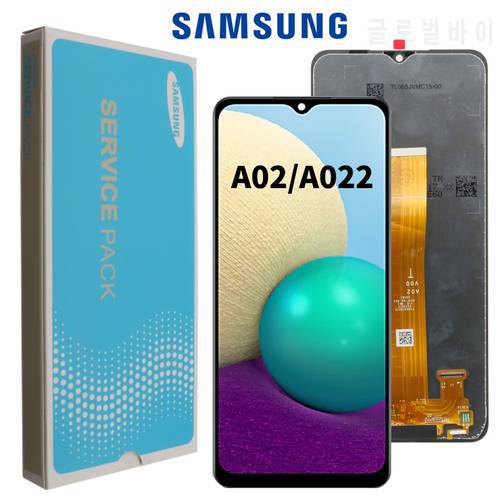 6.5&39&39 Original For Samsung Galaxy A02 SM-A022 A022m LCD Display Touch Screen Digitizer Full SM-A022F/DS SM-A022G/DS LCD Display