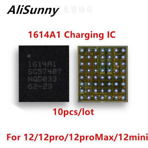 AliSunny 10pcs 1614A1 USB Tristar Charger Charging IC Chip for iPhone 12 PRO Max Mini U9300 U2 Fix Part