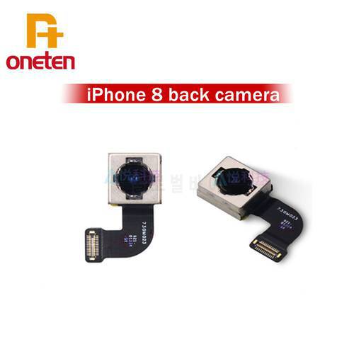ONETEN Original Back Rear Camera For iPhone 8 Back Camera Moduls Main Sensor Flex Cable For iPhone 8 Replacement Repair Parts
