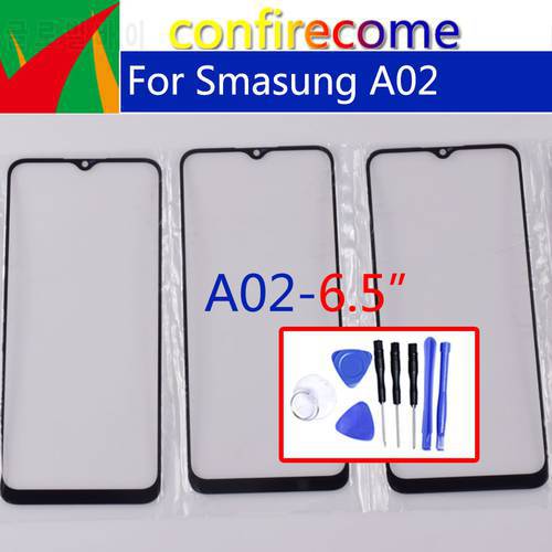 For Samsung Galaxy A02 A022F A022M Front Touch Screen Panel LCD Display Outer Glass Cover Lens Repair Replace Parts