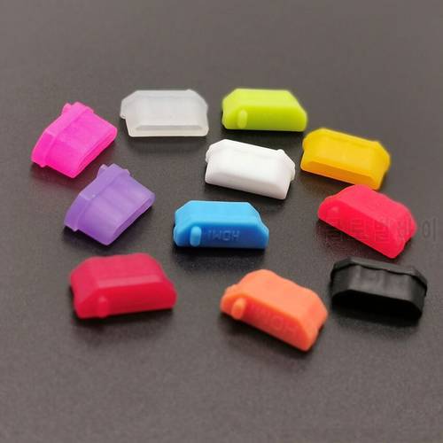 ChengHaoRan 10pcs/lot Silicone Anti Dust Plug Stopper Universal Dustproof USB Port HDMI Interface Cover For Laptop PC