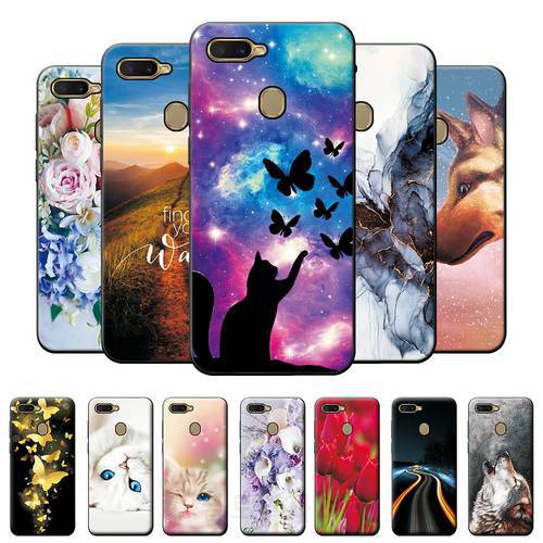 Case For OPPO A5S Case OPPO A5S TPU Fashion Phone Case For OPPO A5S A5 S A 5S Soft Silicone Phone Back Cover For OPPO A5S Fundas