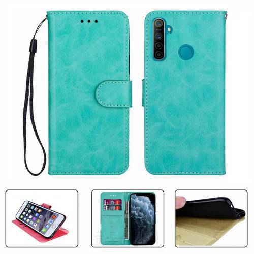 For OPPO Realme 5i 5 RMX2030 RMX1911 Realme5i Realme5 Wallet Case High Quality Flip Leather Phone Shell Protective Cover Funda