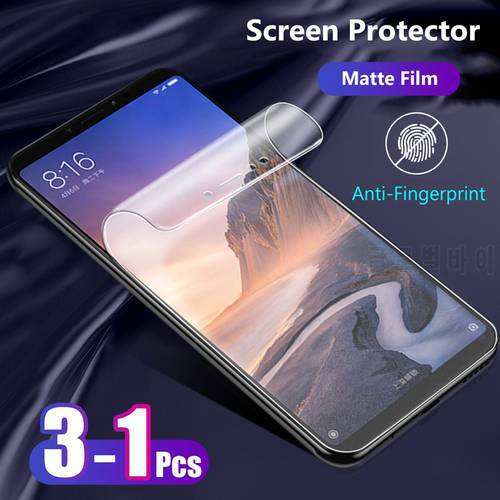 For Xiaomi Mi Max 3 2 Max3 Mix 3 2s 2 Full Cover Matte Real Soft Hydrogel Film No Fingerprint Frosted Game Screen Protector