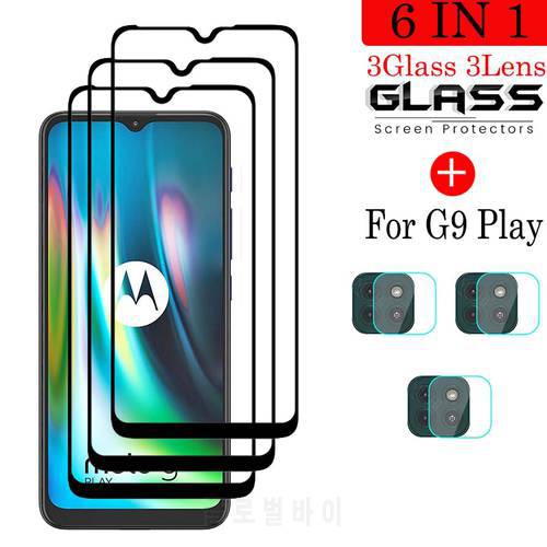 Camera + Tempered Glass For Motorola Moto G9 Play Screen Protector Explosion-proof Glass For Moto G9 Power Glass