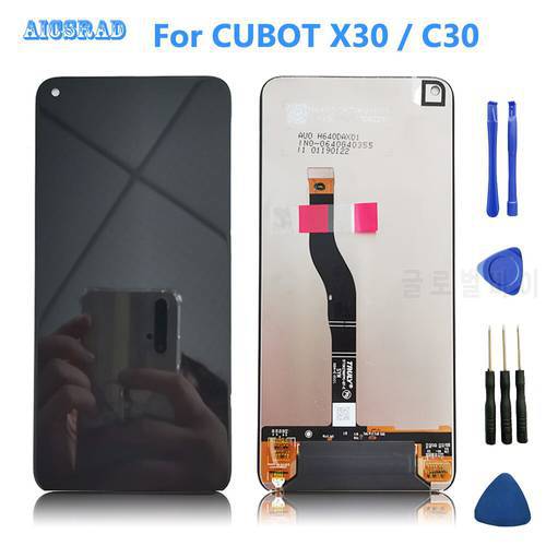 New Original 6.4 inch Touch Screen Replacement LCD Display Assembly For cubot X30 C30 LCD Display