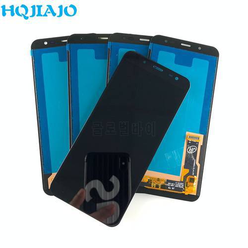 5Piece/lot TFT incell LCD For Samsung J600 J6 2018 LCD Display Touch Screen Digitizer Assembly For Samsung Galaxy J6 J600F